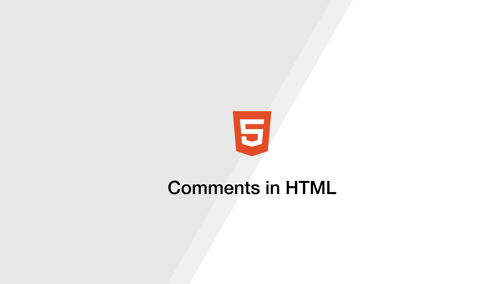 How To Comment In HTML SkillSugar