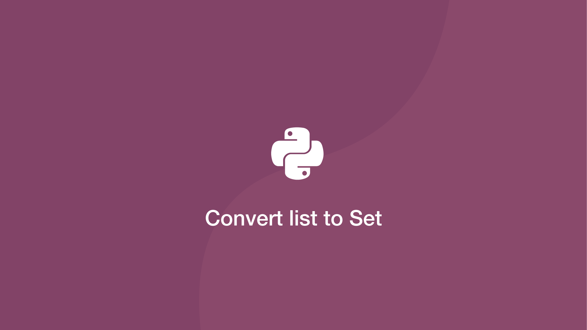 Python Convert List To Set SkillSugar