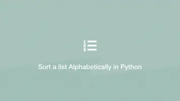 How To Make A List Of The Alphabet In Python - SkillSugar